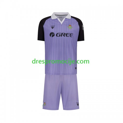 Real Betis Dres Golmanski Retro Dječji Domaći 2025/2026 Kratkih Rukava Real Betis Dres Golmanski Retro Dječji Domaći 2025/2026 Kratkih Rukava